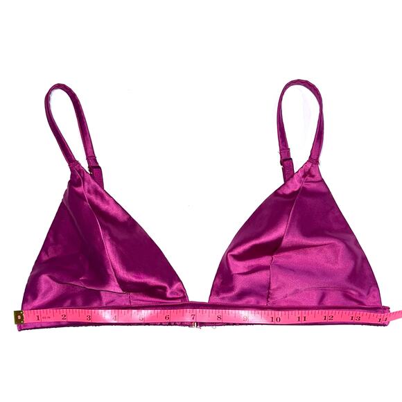 Victoria's Secret Pink and Purple Satin Bras - Picture 11 of 12
